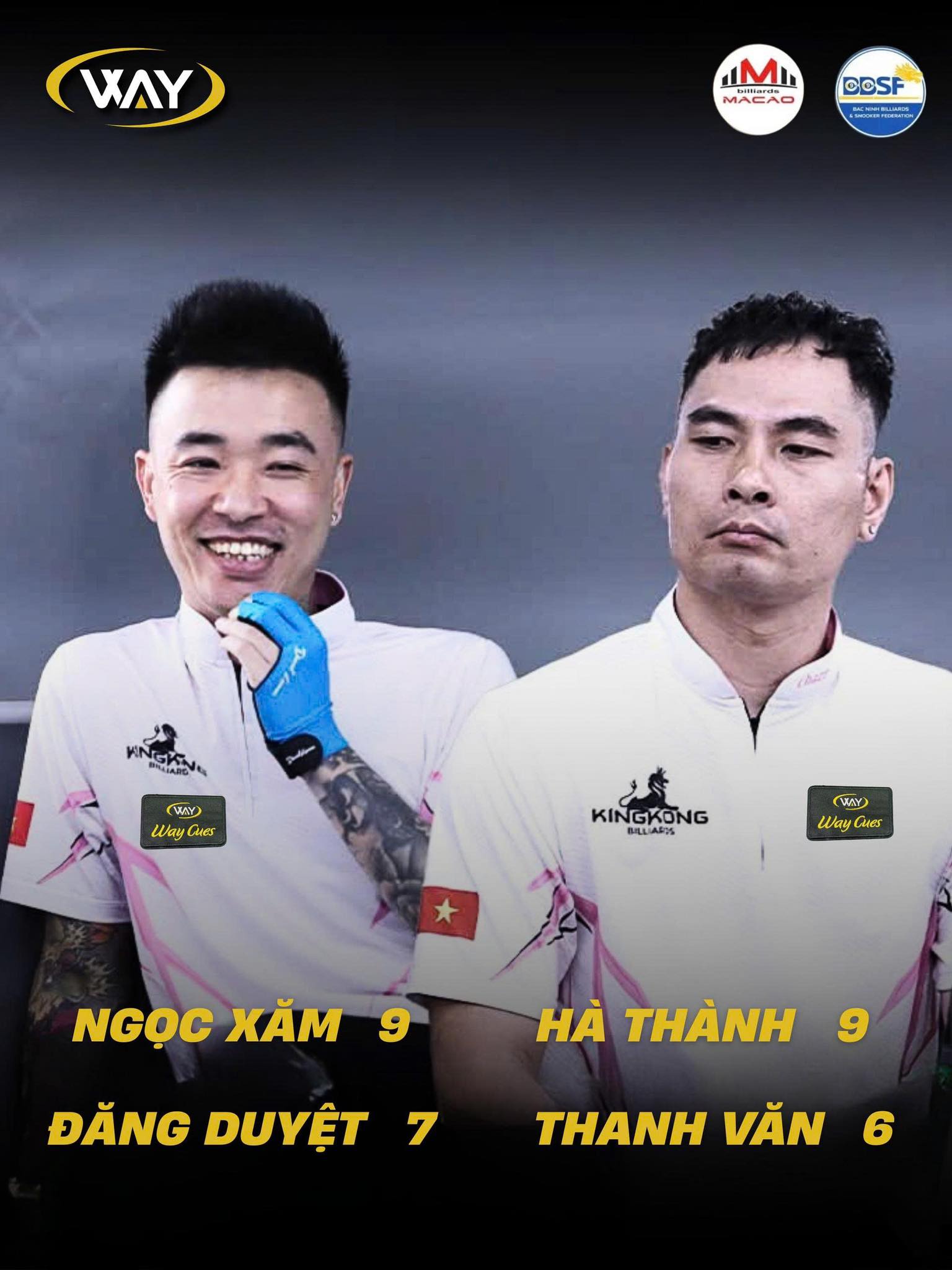 Bộ đôi Hà Thành và Ngọc Xăm đại diện thương hiệu Way Cues